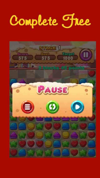 How to cancel & delete Amazing Smash Cookie Popstar - Cookies match 3 from iphone & ipad 2