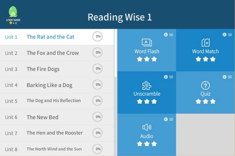 Reading Wise 1 screenshot 4