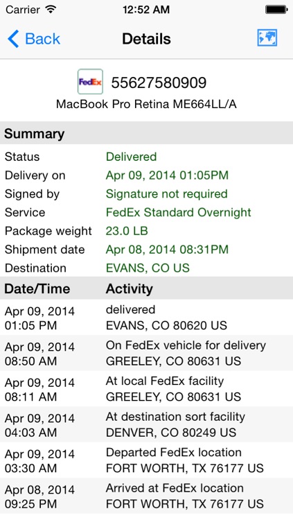 Package Tracker Pro