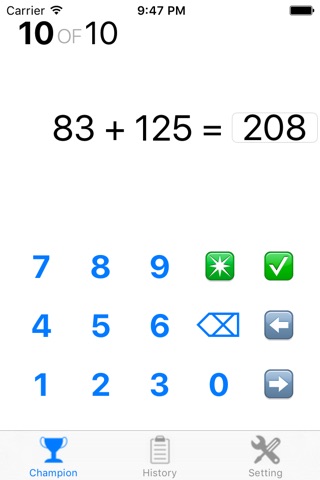Math Champion For Fun screenshot 2
