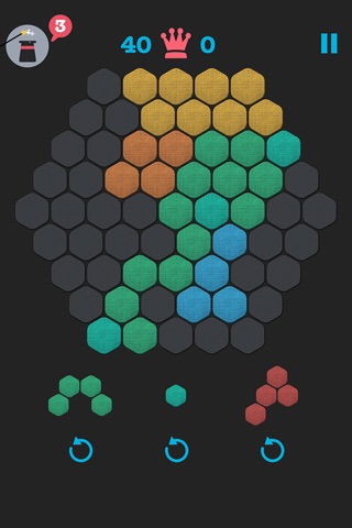 Hexagon Master - 10/10 Swap circle color to change sky, switch and roll the ball screenshot 3