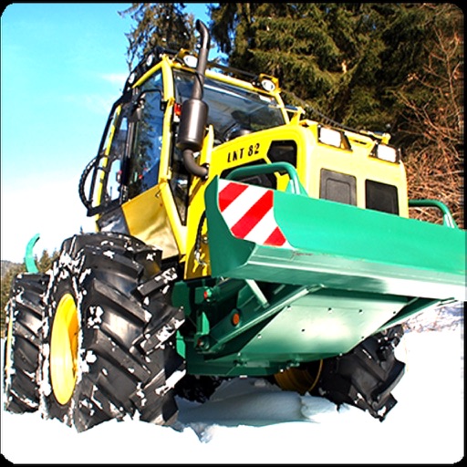 Real snow Tracktor Simulator 2016 Icon