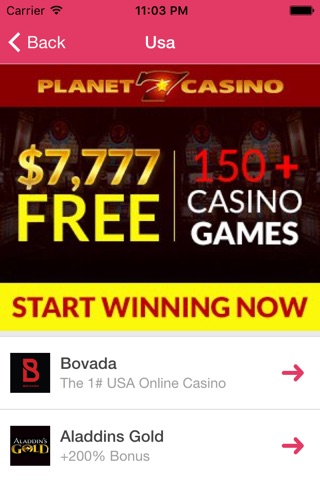 Gambling Sites - Casino Offers & Free Spin screenshot 3