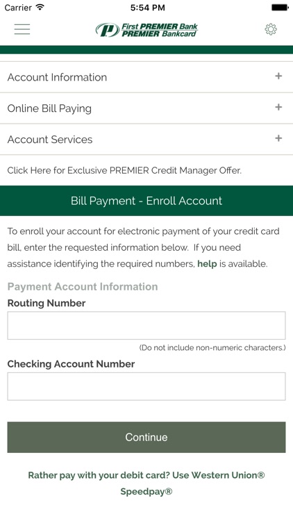 My Premier Credit Card screenshot-4