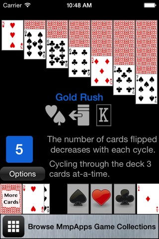 Gold Mine Solitaire screenshot 3