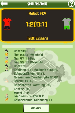 Kick it out! Fußball-Manager screenshot 2