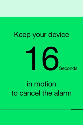 Motion Alarm Clock screenshot 2