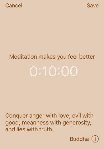 Meditator - Simple Meditation Timer screenshot 2