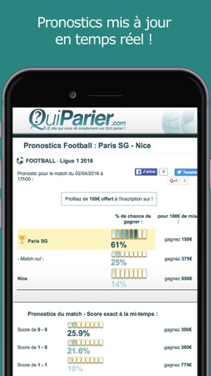 Qui Parier ? Pronostic sportif(圖3)-速報App