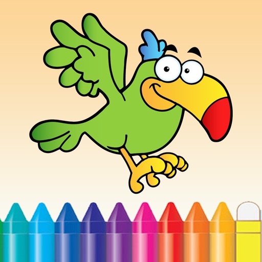 Animals Coloring Book - Cute Drawing Painting Kids Games iOS App