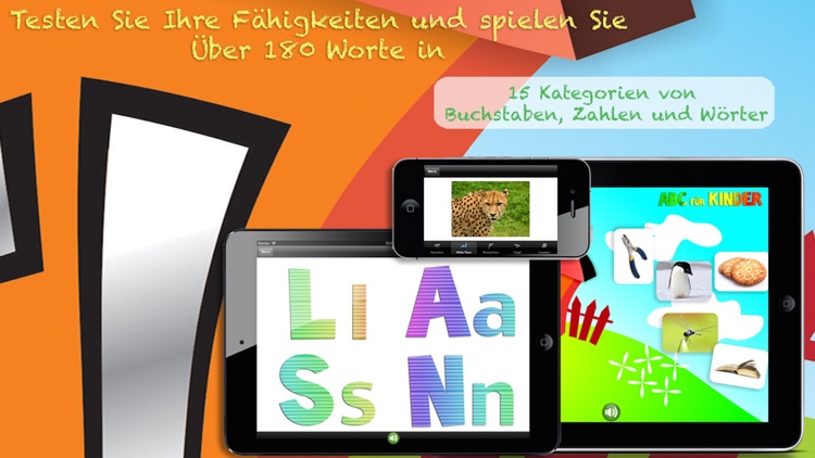 ABC Für Kinder: Learn German - letters and words