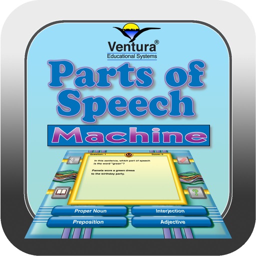 Parts of Speech Machine Icon