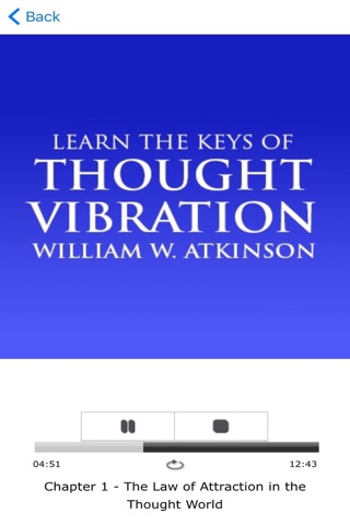 The Law Of Attraction Meditations by Esther Hicks & Thought Vibration by William W. Atkinson screenshot 4