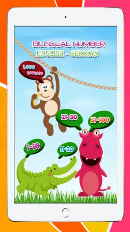 Game screenshot Learning English to German Number 1 to 100 Free : Education for Preschool and Kindergarten mod apk