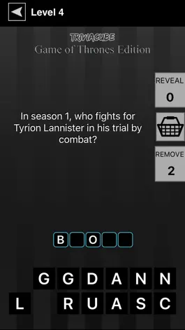 Game screenshot TriviaCube: Trivia for Game of Thrones hack