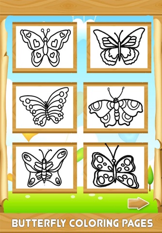 Butterfly Coloring Book For Toddlers screenshot 2