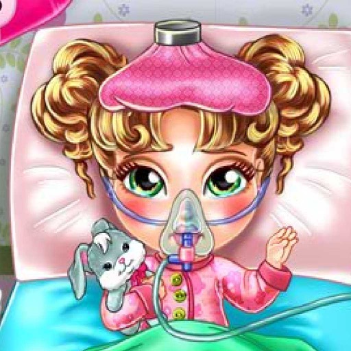 Doctor Care Flu Baby Icon