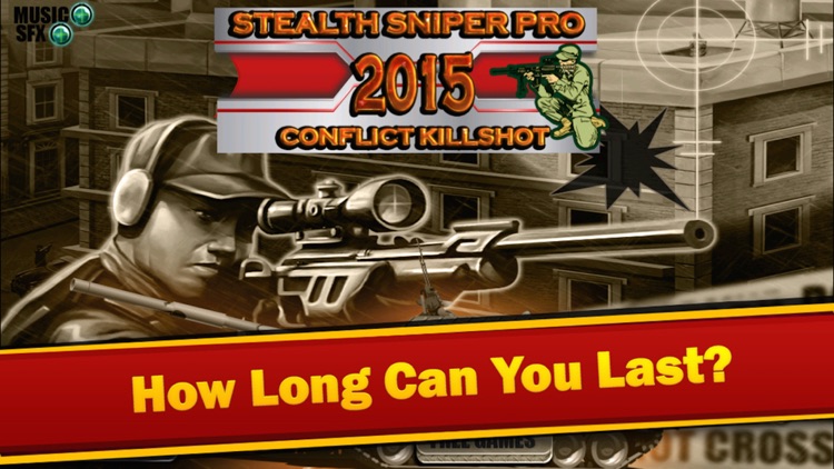 Stealth Sniper Pro 2015: Conflict Killshot screenshot-3