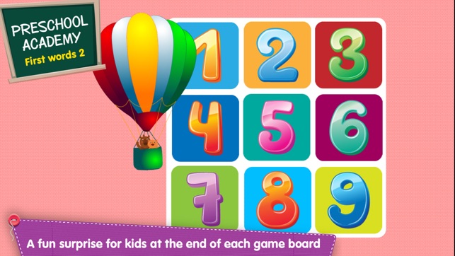 First Words 2 -  English : Preschool Academy educational mat(圖5)-速報App