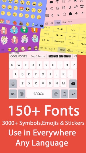 Download Color Fonts Keyboard Keyboards With Cool Font Emoji For Iphone On The App Store SVG Cut Files