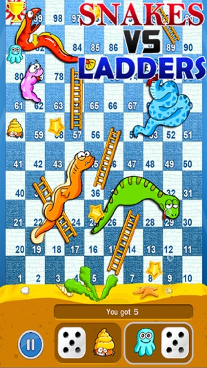 Snakes Vs Ladders - Free Snake Ladder Slither Game(圖2)-速報App