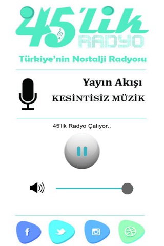 Radyo45lik - Türkiye'nin Nostalji Radyosu screenshot 2