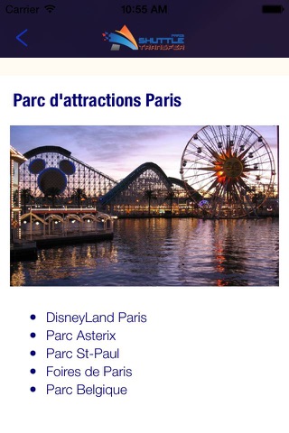 Paris Shuttle Transfer screenshot 2