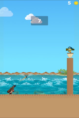 Zombie Pirate Blast screenshot 2