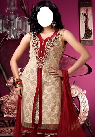 Indian Girl Suit Photo Fun screenshot 2