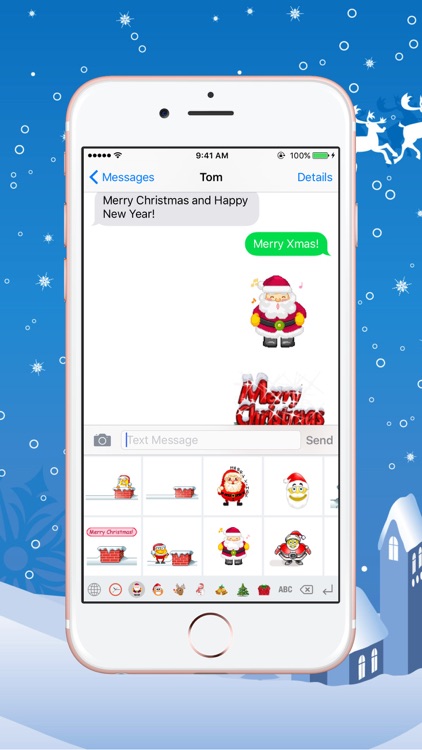 Christmas Gif Keyboard - Fully Animated Emoji for Christmas