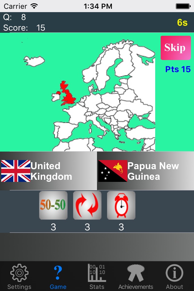 Ultimate Country Maps Trivia screenshot 2