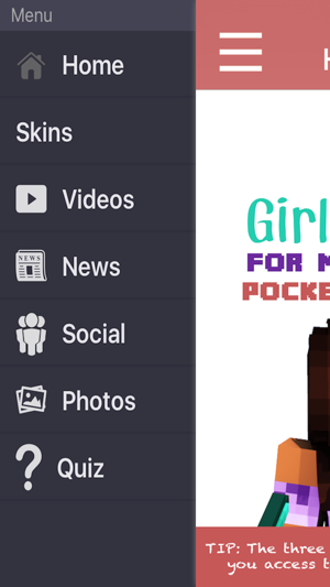 HD Girl Skins For Minecraft Pocket Edition(圖3)-速報App