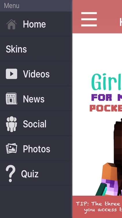 HD Girl Skins For Minecraft Pocket Edition