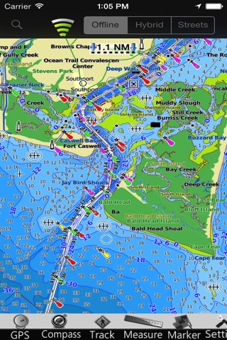 Carolina N GPS Nautical Charts screenshot 4