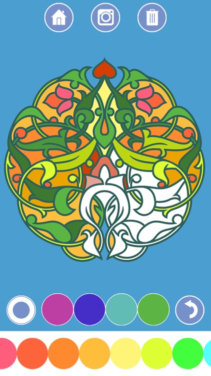 My Coloring Book - Mandala, Tribal, animals and classic ornaments + screenshot-4