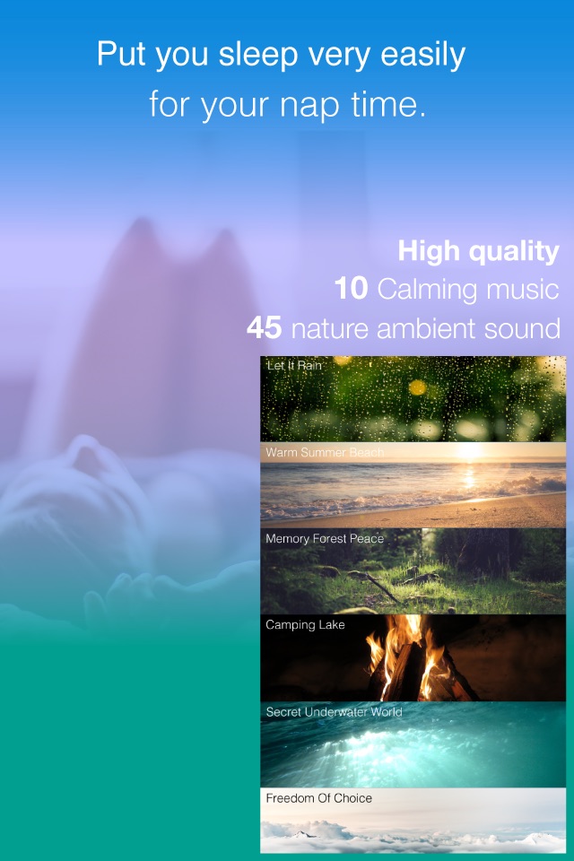 Breathe Get Energy & Depression Help By Calming Music, Sounds mixer screenshot 2