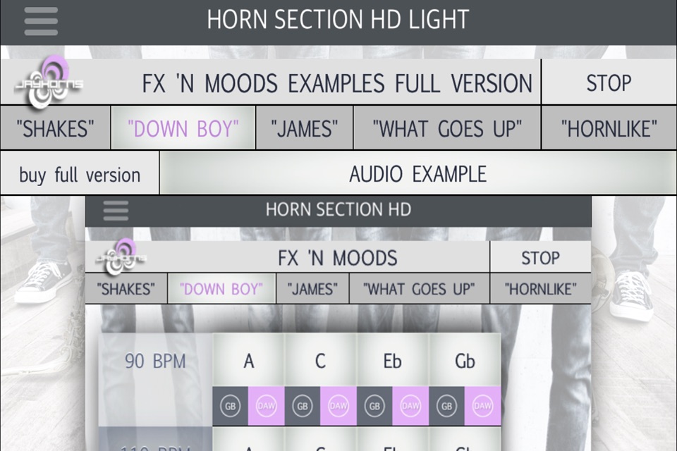 Horn Section HD Light screenshot 4