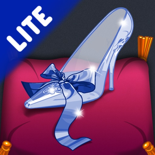 Cinderella. Coloring book for children Lite icon