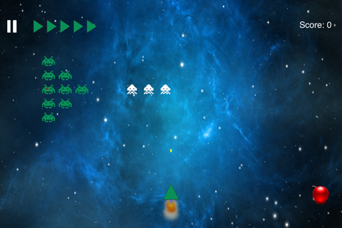 Simio-Invaders Lite screenshot 2