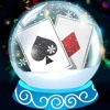 Solitaire Christmas. Match 2 Cards. Card Game