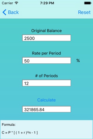 Banking Calculators screenshot 3