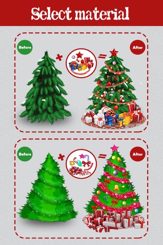 Christmas Tree Designer - Sticker Photo Editor to make & decorate yr xmas trees screenshot 3