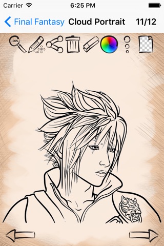 Drawing Anime for Final Fantasy screenshot 4