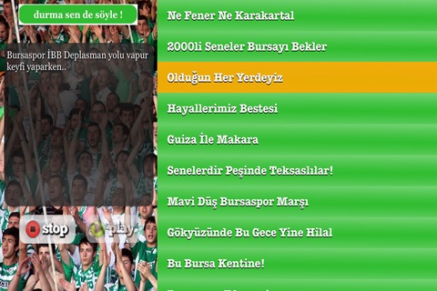 Bursa Taraftar Teksas Marş Zil Sesleri Tezahürat screenshot 2