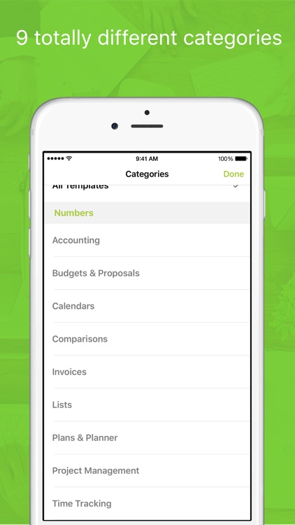 Templates for Numbers Pro