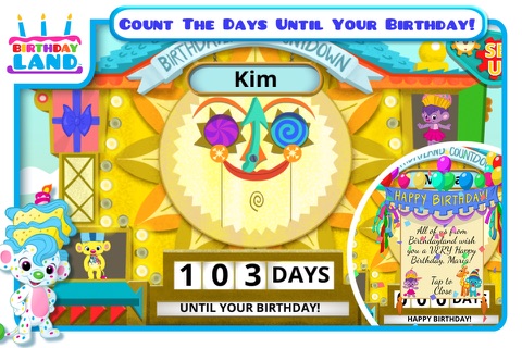 BirthdayLand screenshot 2