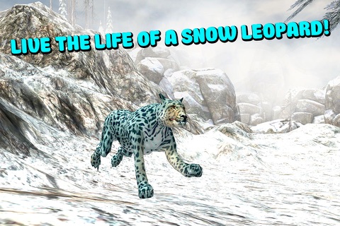 Wild Snow Leopard Survival Simulator 3D Full screenshot 4