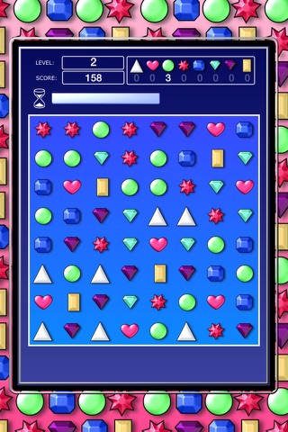 Amazing Diamonds - The match 3 jewel game free screenshot 2