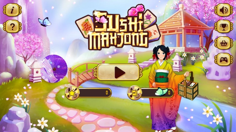 Sushi Mahjong Deluxe FREE screenshot-0