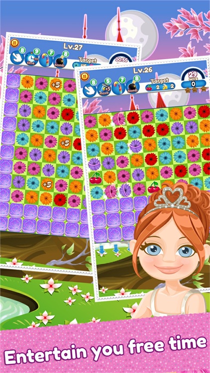 Sweet Blossom Splash Garden Mania screenshot-4